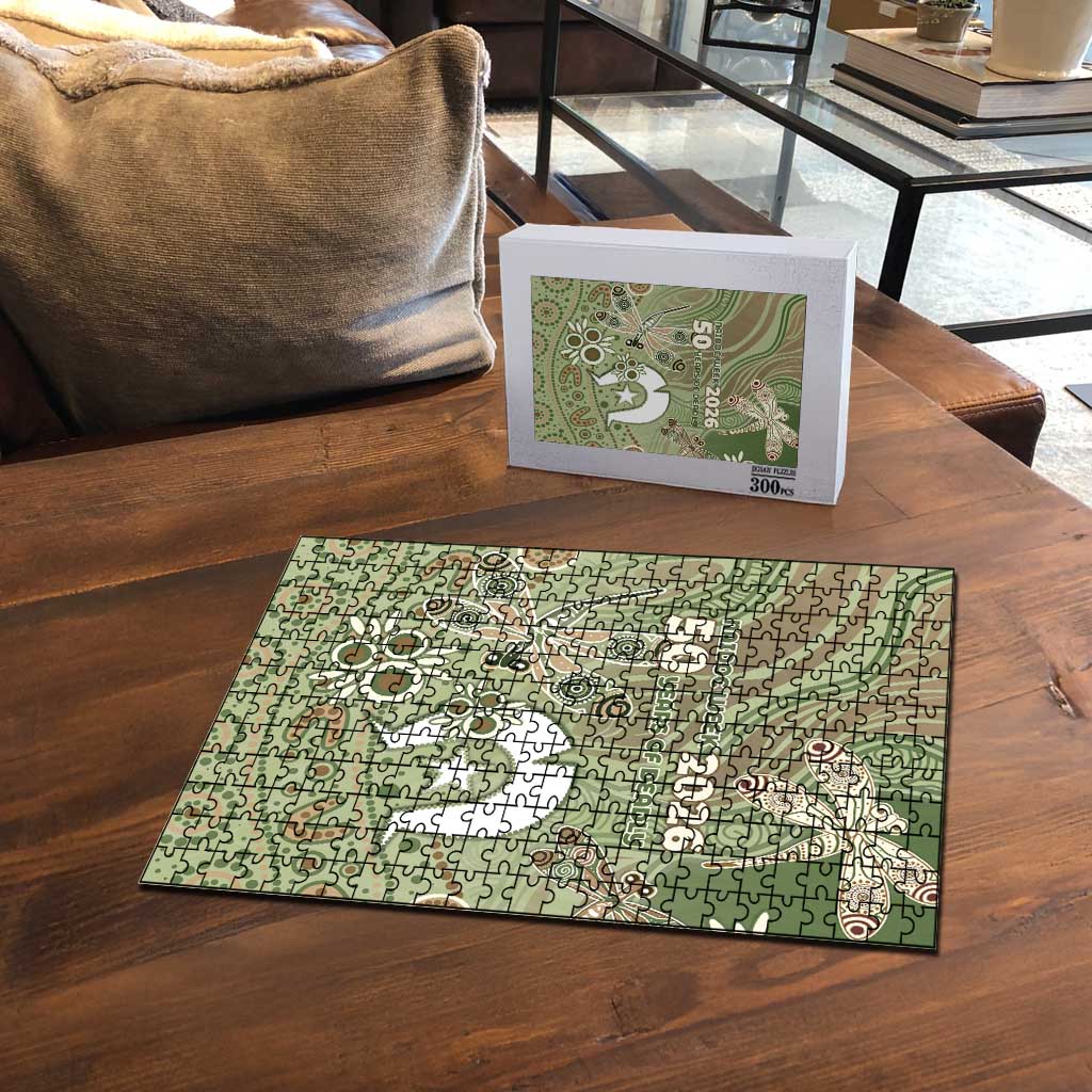 NAIDOC Week 2026 Puzzle Dragonfly Australian Aboriginal Art