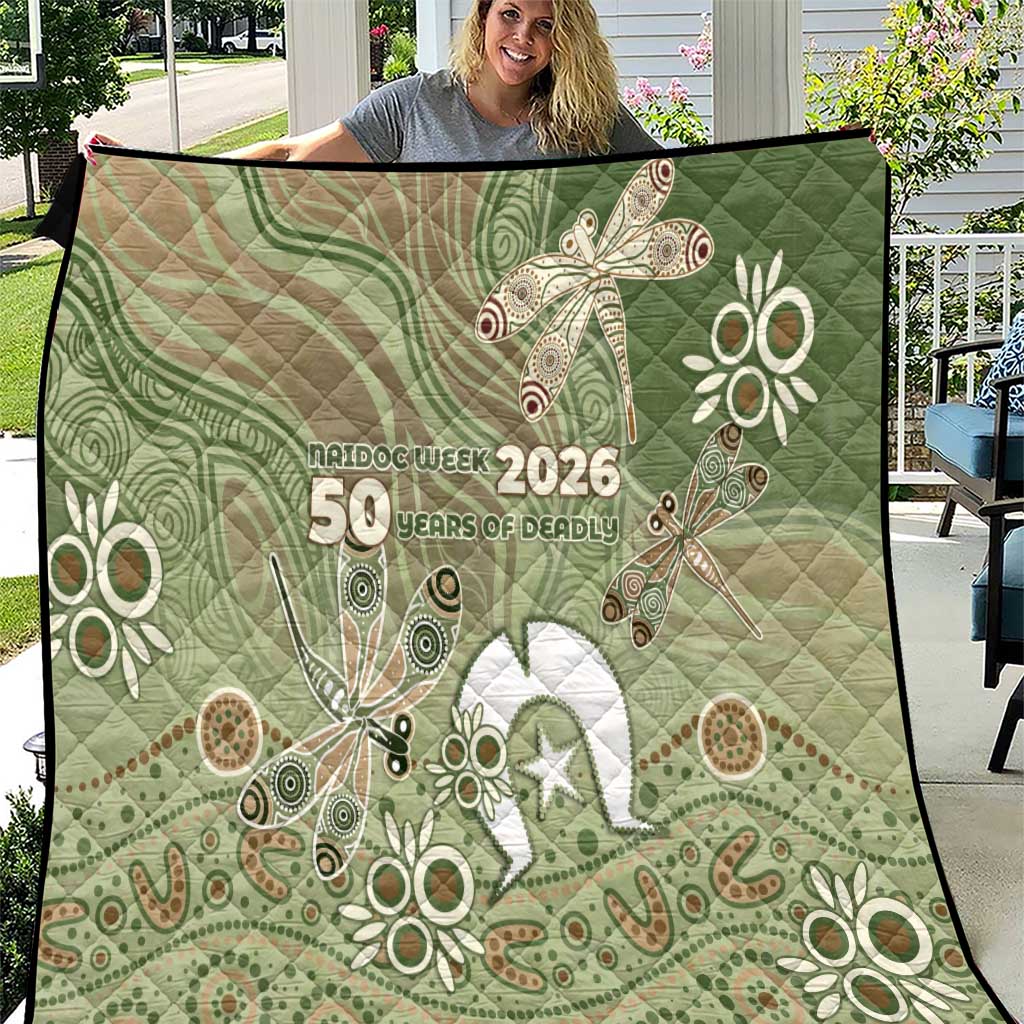 NAIDOC Week 2026 Quilt Dragonfly Australian Aboriginal Art