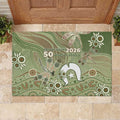 NAIDOC Week 2026 Rubber Doormat Dragonfly Australian Aboriginal Art