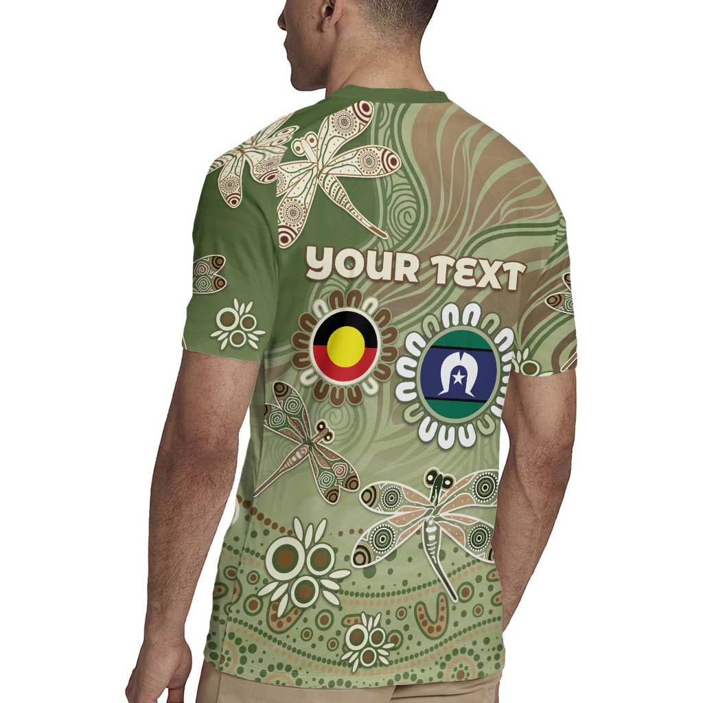 Personalised NAIDOC Week 2026 Rugby Jersey Dragonfly Australian Aboriginal Art