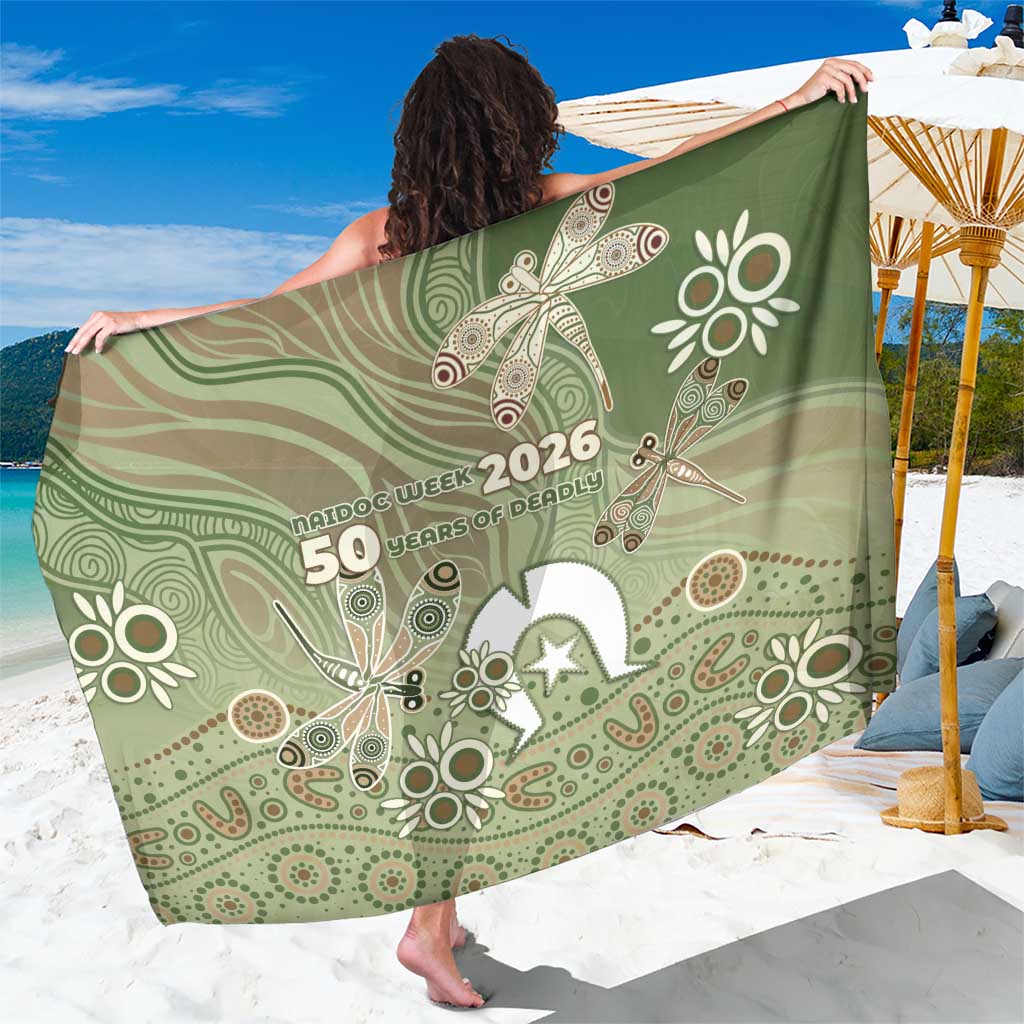 NAIDOC Week 2026 Sarong Dragonfly Australian Aboriginal Art