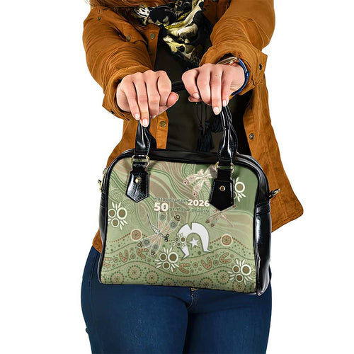 NAIDOC Week 2026 Shoulder Handbag Dragonfly Australian Aboriginal Art