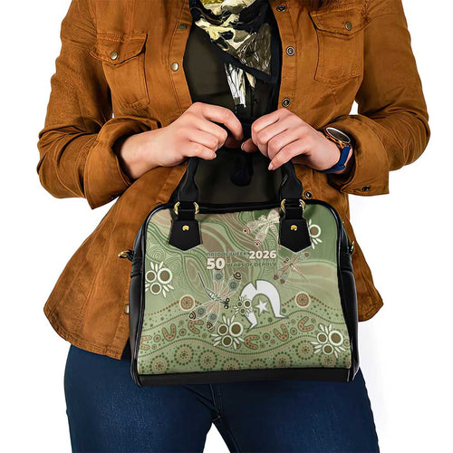 NAIDOC Week 2026 Shoulder Handbag Dragonfly Australian Aboriginal Art