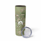 Personalised NAIDOC Week 2026 Skinny Tumbler Dragonfly Australian Aboriginal Art