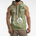 Personalised NAIDOC Week 2026 Sleeveless Hoodie Dragonfly Australian Aboriginal Art