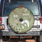 NAIDOC Week 2026 Spare Tire Cover Dragonfly Australian Aboriginal Art