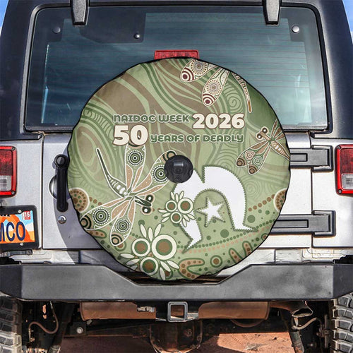 NAIDOC Week 2026 Spare Tire Cover Dragonfly Australian Aboriginal Art