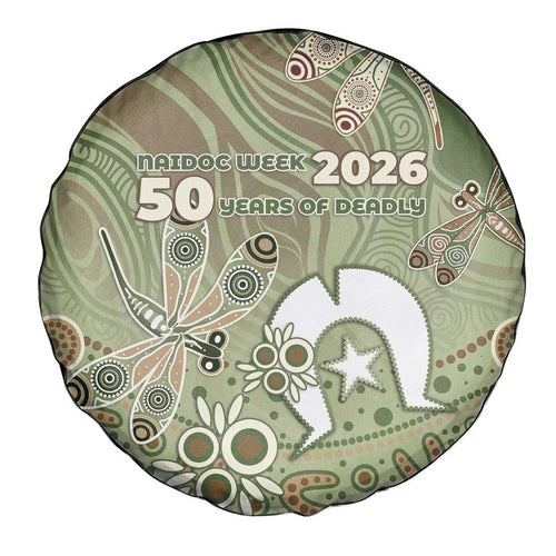NAIDOC Week 2026 Spare Tire Cover Dragonfly Australian Aboriginal Art
