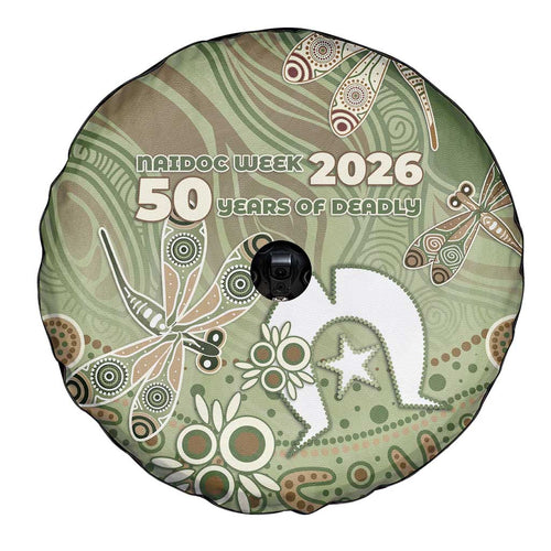 NAIDOC Week 2026 Spare Tire Cover Dragonfly Australian Aboriginal Art