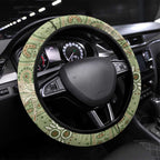 NAIDOC Week 2026 Steering Wheel Cover Dragonfly Australian Aboriginal Art