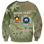Personalised NAIDOC Week 2026 Sweatshirt Dragonfly Australian Aboriginal Art