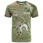 Personalised NAIDOC Week 2026 T Shirt Dragonfly Australian Aboriginal Art