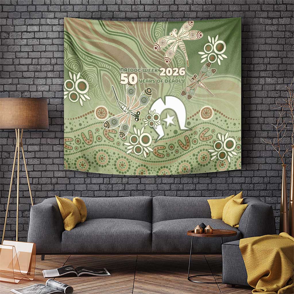 NAIDOC Week 2026 Tapestry Dragonfly Australian Aboriginal Art