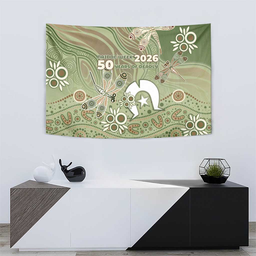 NAIDOC Week 2026 Tapestry Dragonfly Australian Aboriginal Art