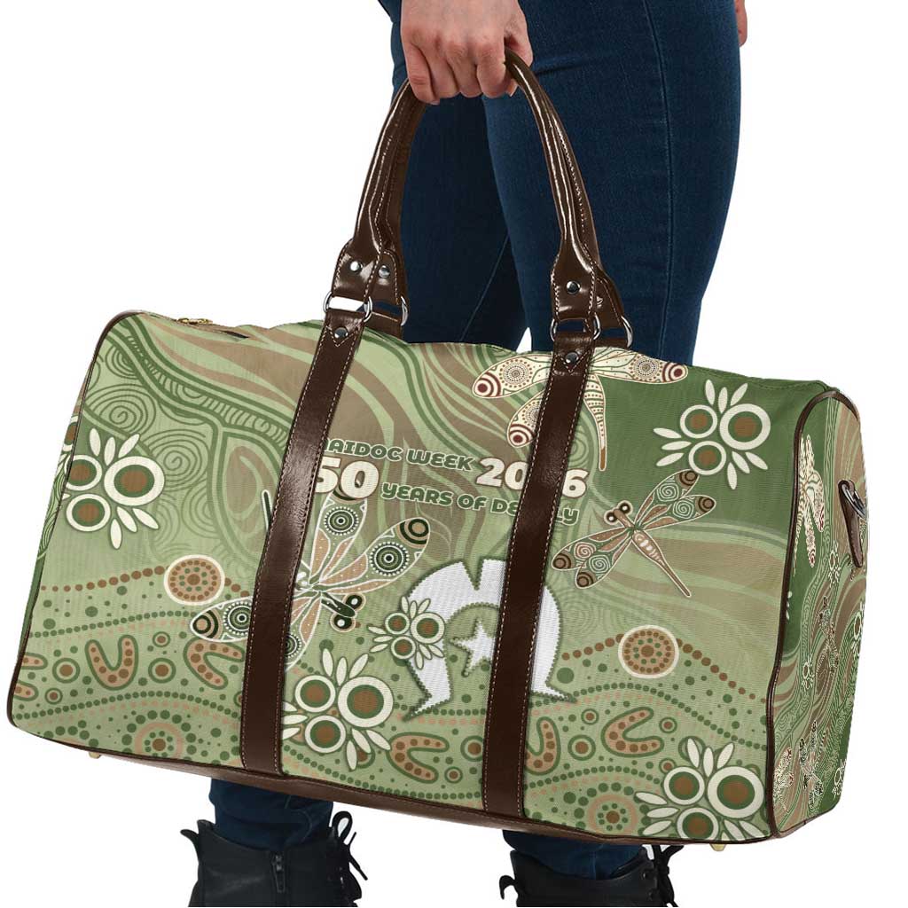 NAIDOC Week 2026 Travel Bag Dragonfly Australian Aboriginal Art