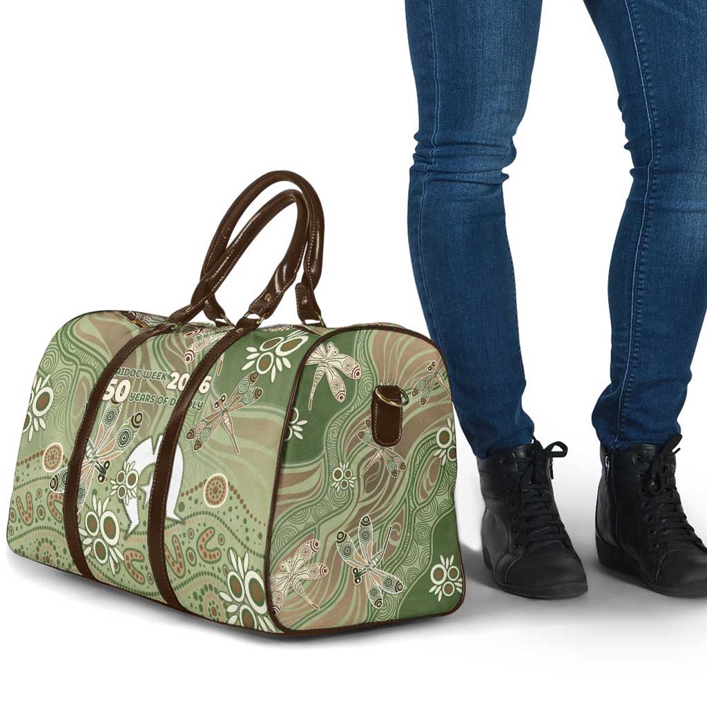 NAIDOC Week 2026 Travel Bag Dragonfly Australian Aboriginal Art