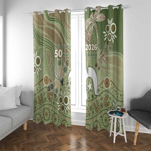 NAIDOC Week 2026 Window Curtain Dragonfly Australian Aboriginal Art