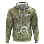 Personalised NAIDOC Week 2026 Zip Hoodie Dragonfly Australian Aboriginal Art