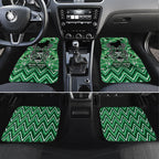 Aotearoa Ngati Maniapoto Car Mats Maori Tribal Green Paua Shell Pattern