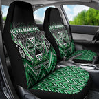 Aotearoa Ngati Maniapoto Car Seat Cover Maori Tribal Green Paua Shell Pattern