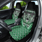 Aotearoa Ngati Maniapoto Car Seat Cover Maori Tribal Green Paua Shell Pattern