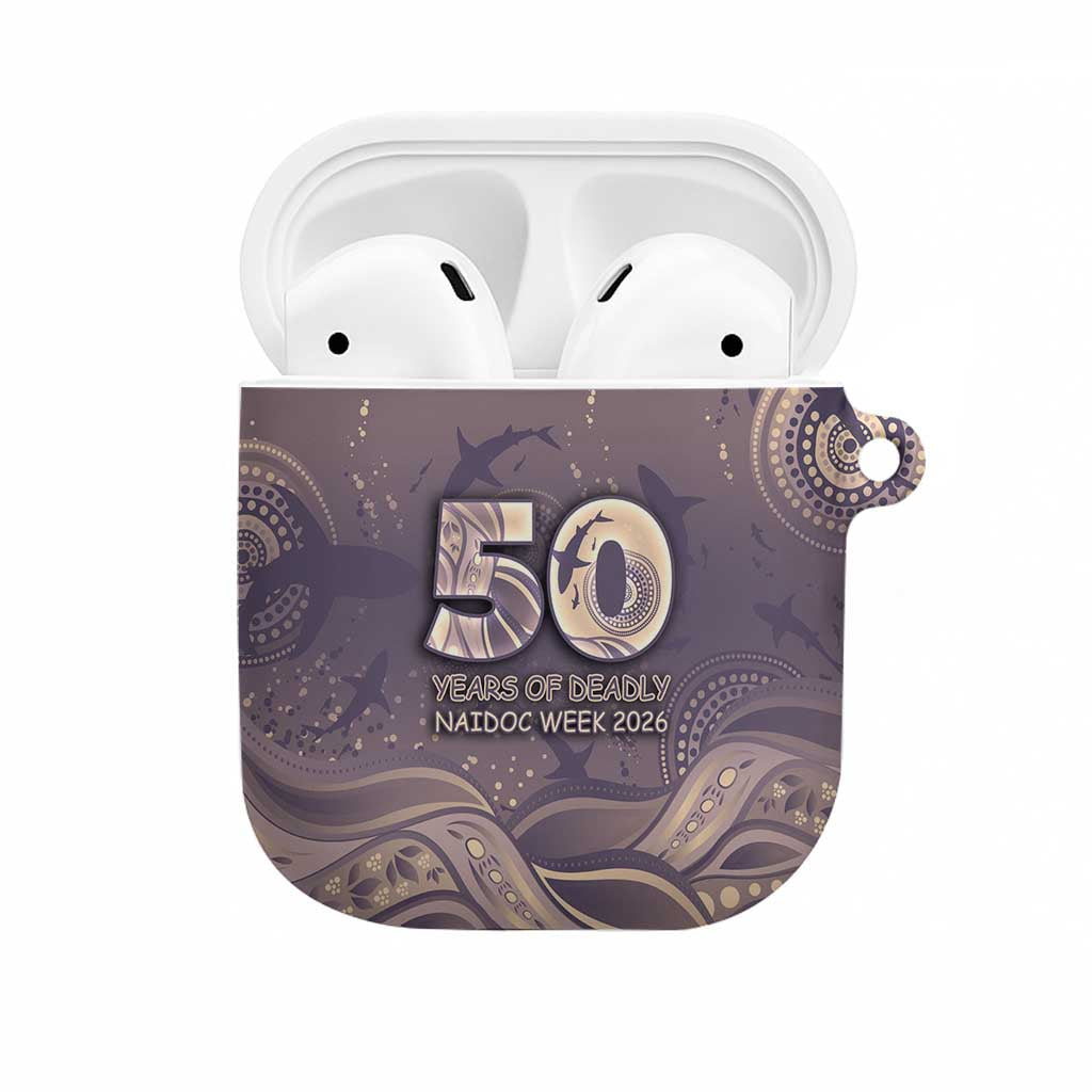 NAIDOC Week 2026 AirPods Case Shark Pattern Coastal Style