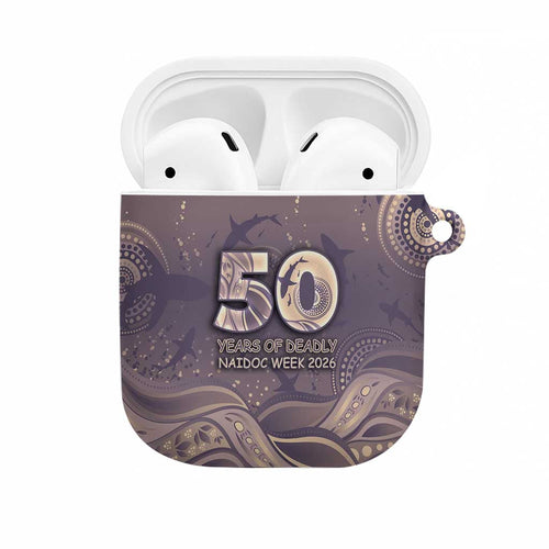 NAIDOC Week 2026 AirPods Case Shark Pattern Coastal Style