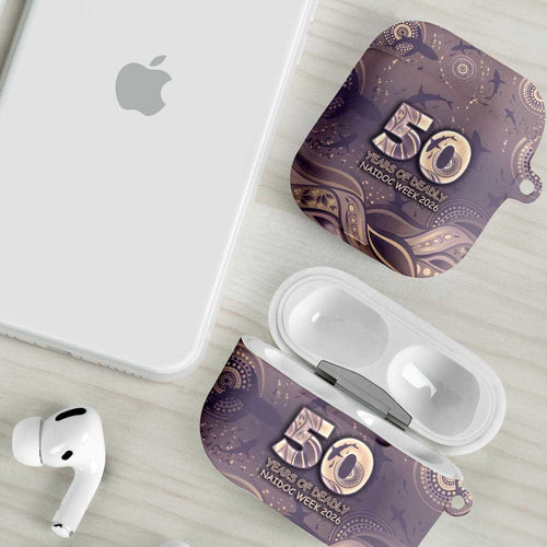NAIDOC Week 2026 AirPods Case Shark Pattern Coastal Style