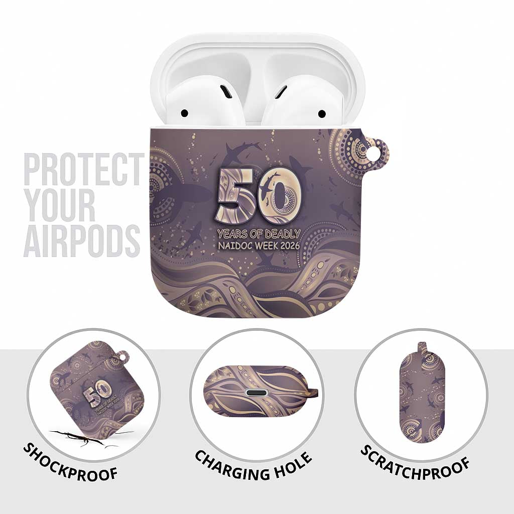 NAIDOC Week 2026 AirPods Case Shark Pattern Coastal Style