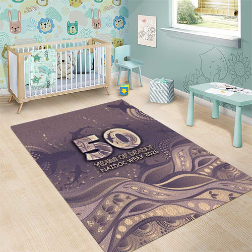 NAIDOC Week 2026 Area Rug Shark Pattern Coastal Style