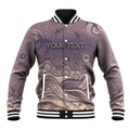 Personalised NAIDOC Week 2026 Baseball Jacket Shark Pattern Coastal Style