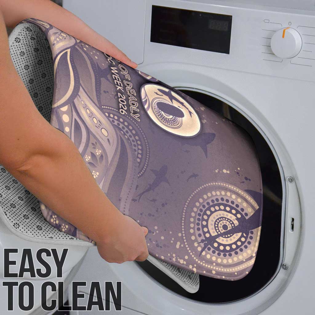 NAIDOC Week 2026 Bathroom Set Shark Pattern Coastal Style