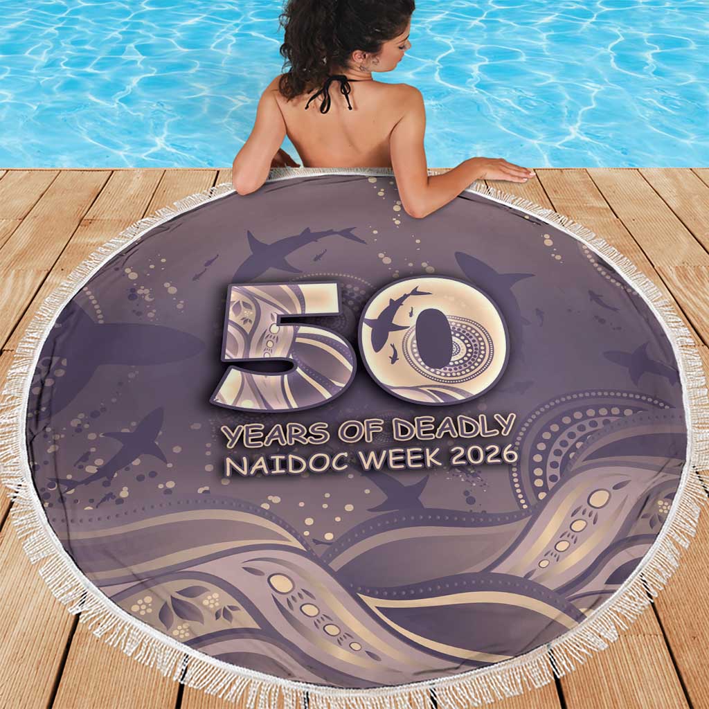 NAIDOC Week 2026 Beach Blanket Shark Pattern Coastal Style