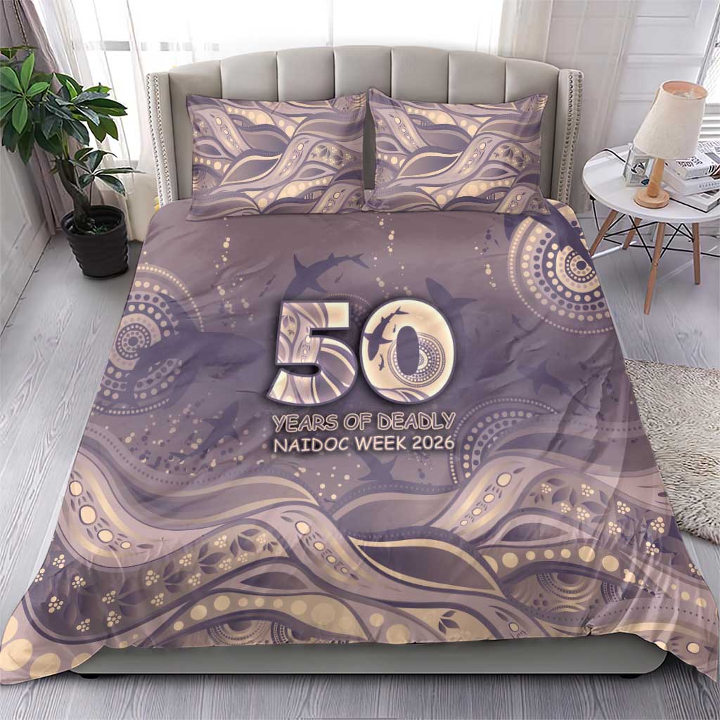 NAIDOC Week 2026 Bedding Set Shark Pattern Coastal Style