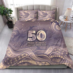 NAIDOC Week 2026 Bedding Set Shark Pattern Coastal Style