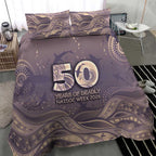 NAIDOC Week 2026 Bedding Set Shark Pattern Coastal Style