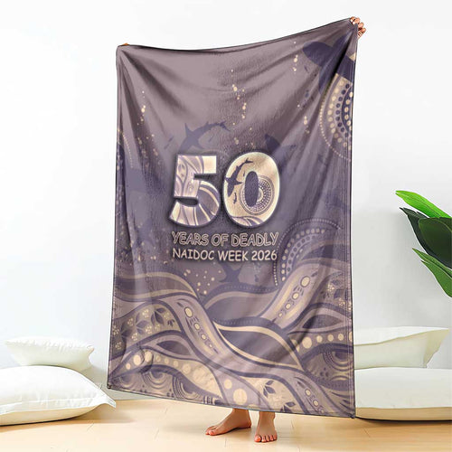 NAIDOC Week 2026 Blanket Shark Pattern Coastal Style