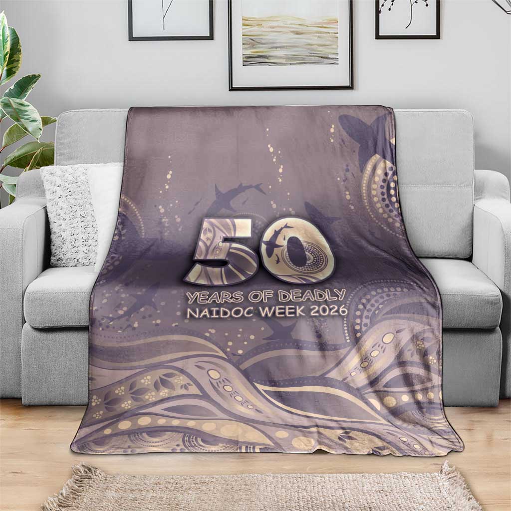 NAIDOC Week 2026 Blanket Shark Pattern Coastal Style
