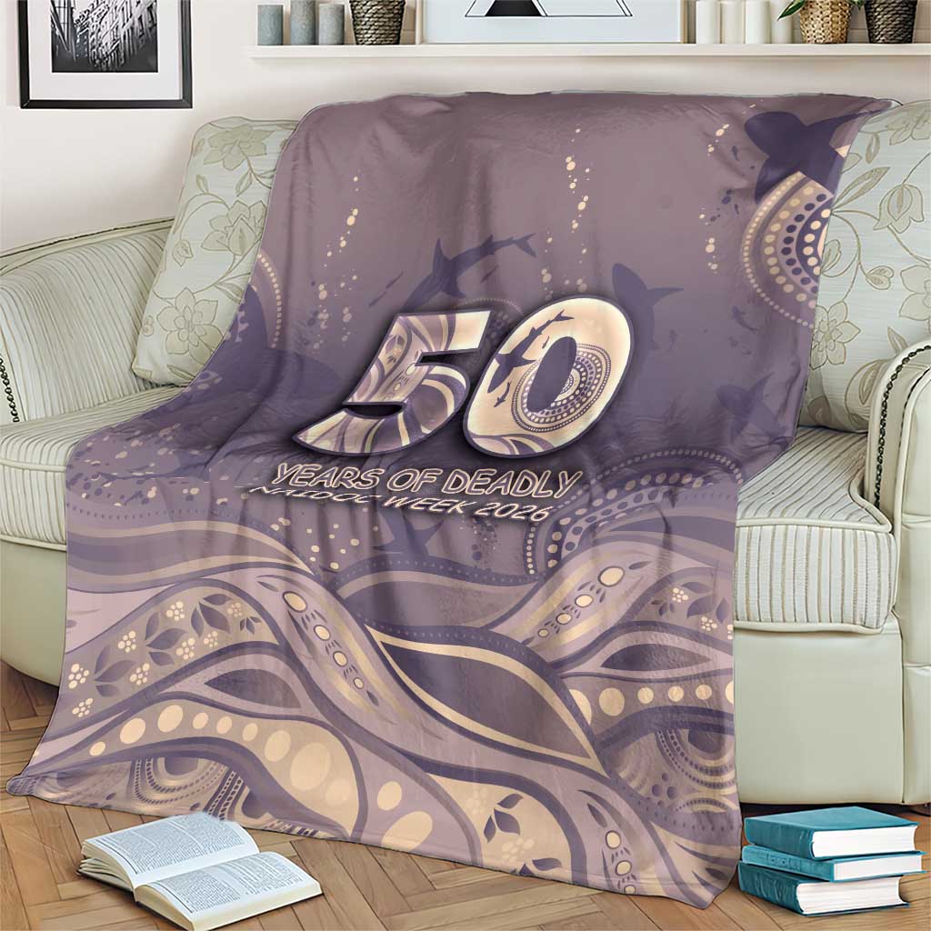NAIDOC Week 2026 Blanket Shark Pattern Coastal Style