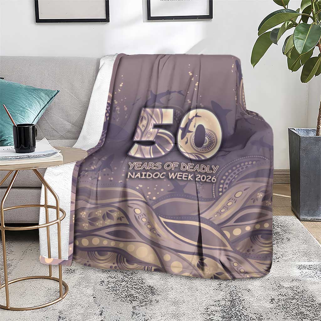 NAIDOC Week 2026 Blanket Shark Pattern Coastal Style