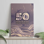 NAIDOC Week 2026 Canvas Wall Art Shark Pattern Coastal Style