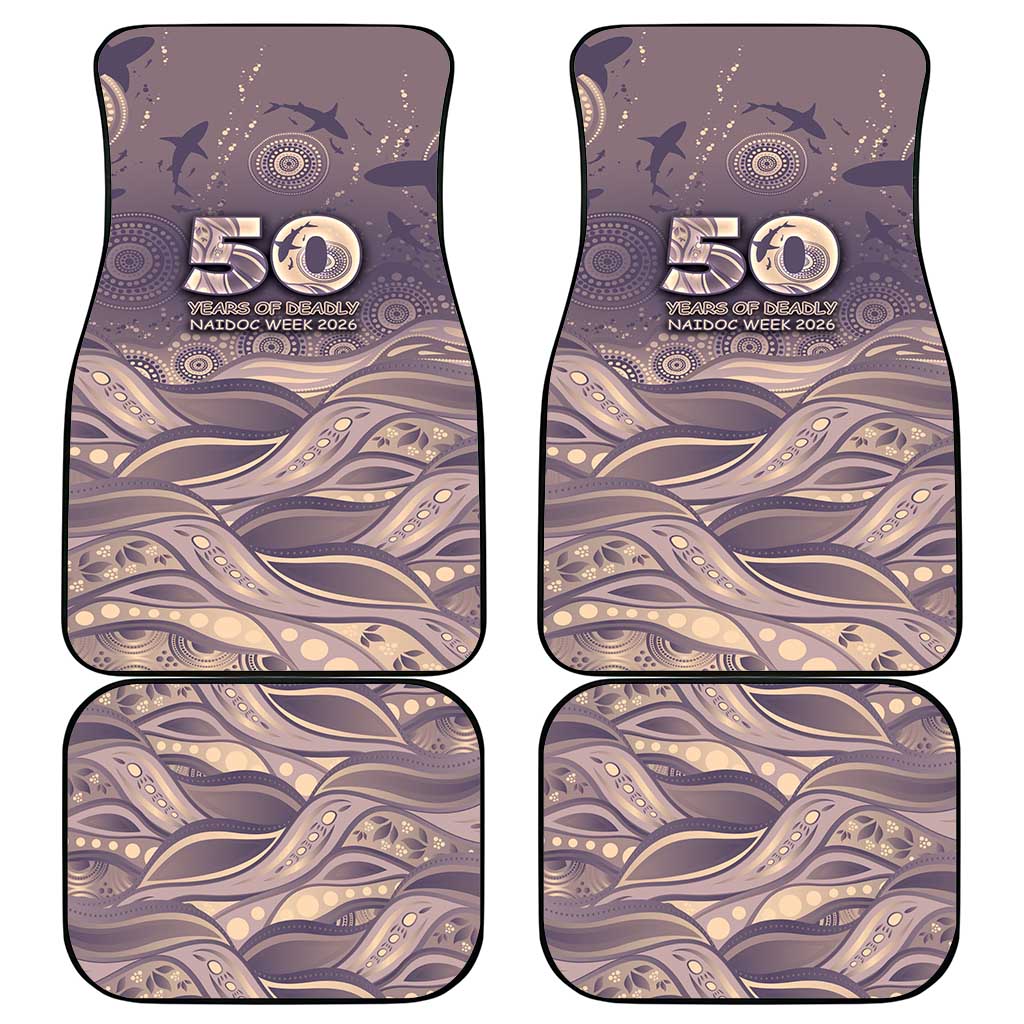 NAIDOC Week 2026 Car Mats Shark Pattern Coastal Style