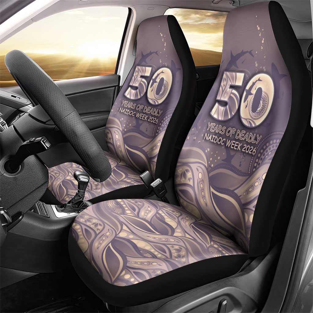 NAIDOC Week 2026 Car Seat Cover Shark Pattern Coastal Style
