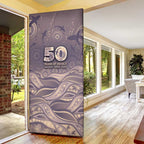 NAIDOC Week 2026 Door Cover Shark Pattern Coastal Style