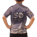 Personalised NAIDOC Week 2026 Family Matching Tank Maxi Dress and Hawaiian Shirt Shark Pattern Coastal Style
