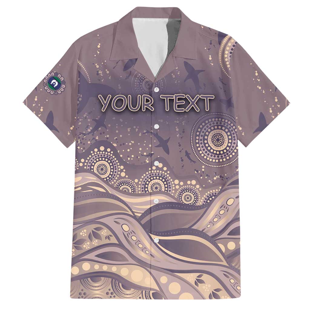 Personalised NAIDOC Week 2026 Hawaiian Shirt Shark Pattern Coastal Style