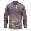 Personalised NAIDOC Week 2026 Hockey Jersey Shark Pattern Coastal Style