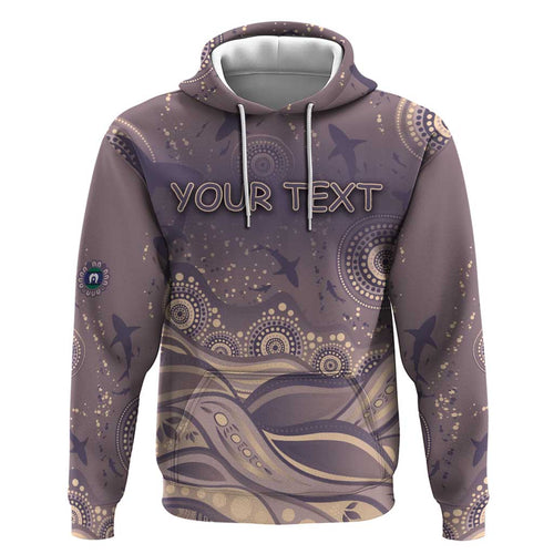 Personalised NAIDOC Week 2026 Hoodie Shark Pattern Coastal Style