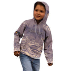 Personalised NAIDOC Week 2026 Kid Hoodie Shark Pattern Coastal Style