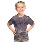 Personalised NAIDOC Week 2026 Kid T Shirt Shark Pattern Coastal Style